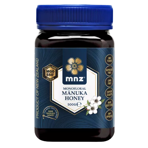 MNZ Manuka Honing MGO 550+ 500 gram